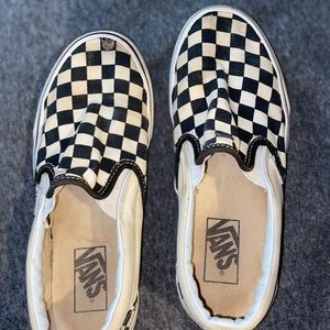 checkered vans